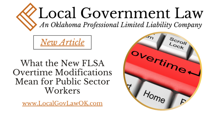 What the New FLSA Overtime Modifications Mean for Public Sector Workers ...